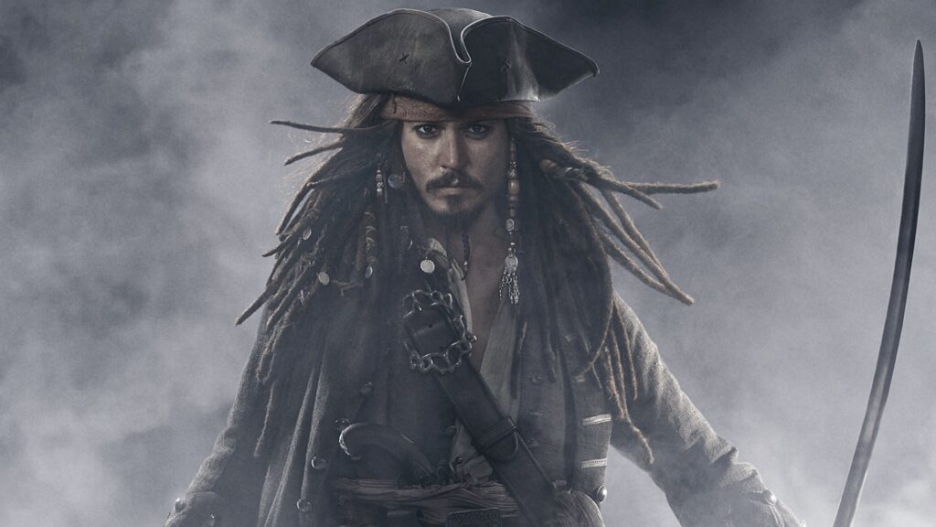 Johnny Depp in Pirates of the Caribbean At World's End