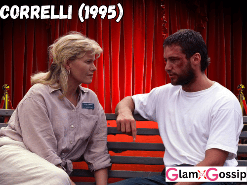 Hugh Jackman and Deborra-Lee Furness on the set of Correlli