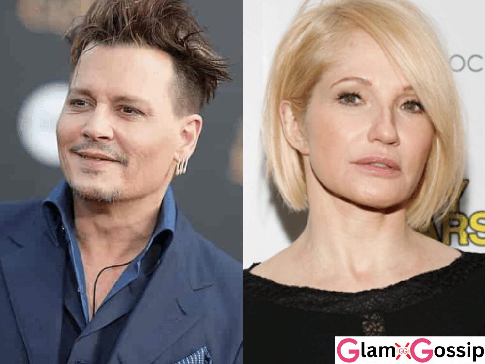 Johnny Depp photographed alongside Ellen Barkin