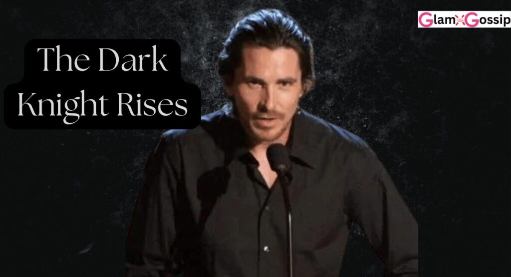Christian Bale in costume for The Dark Knight Rises