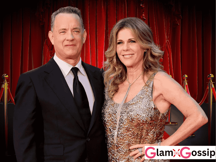 Portrait of Rita Wilson, the wife of Tom Hanks
