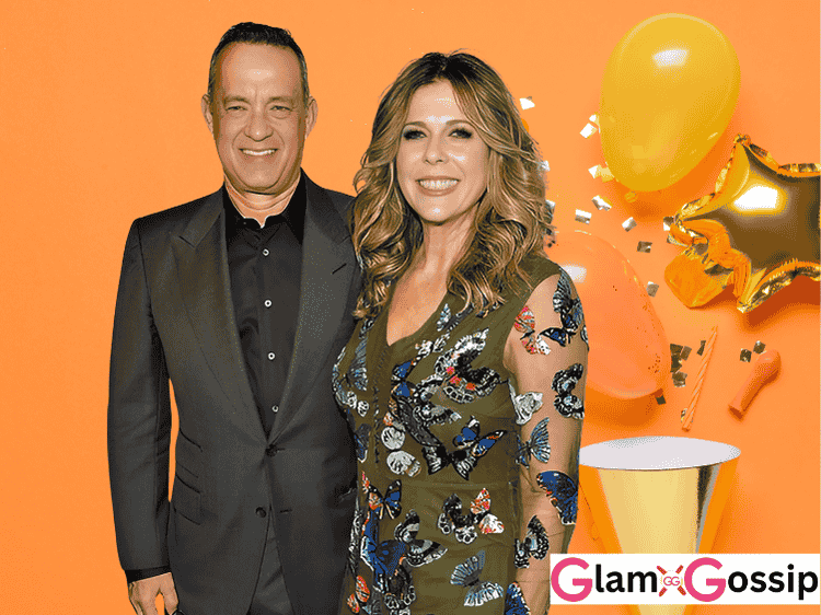 Tom Hanks and Rita Wilson celebrating three decades of marriage