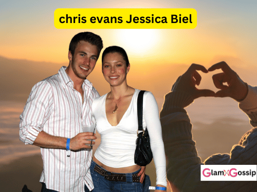 Chris Evans and Jessica Biel during their long relationship