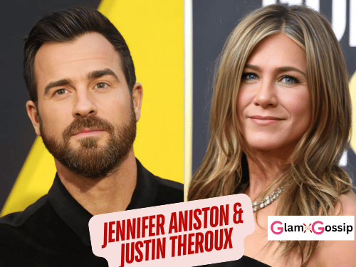 Jennifer Aniston with former husband Justin Theroux