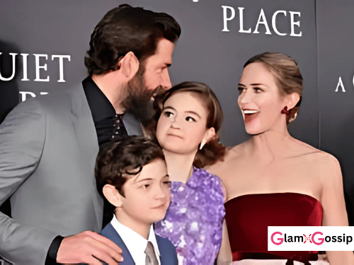 Emily Blunt and John Krasinski promoting A Quiet Place Part II