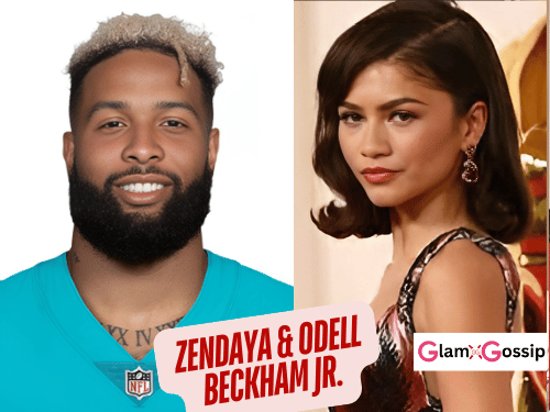 Zendaya and Odell Beckham Jr at a public event