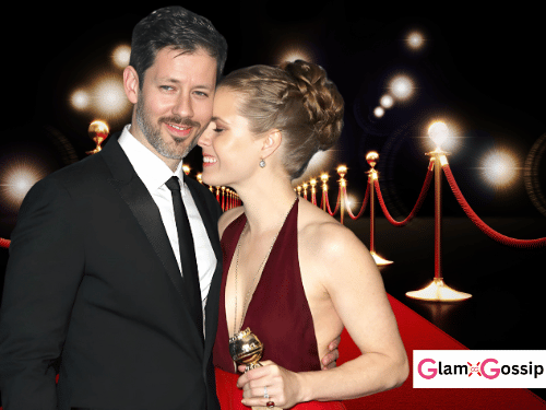 Amy Adams and Darren Le Gallo during their long engagement