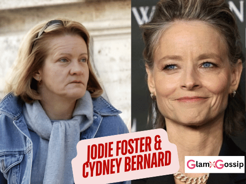 Jodie Foster and former partner Cydney Bernard together