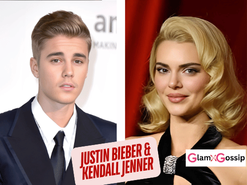 Justin Bieber and Kendall Jenner attending an event together