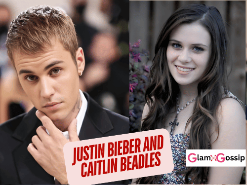 Justin Bieber and Caitlin Beadles in an early photo