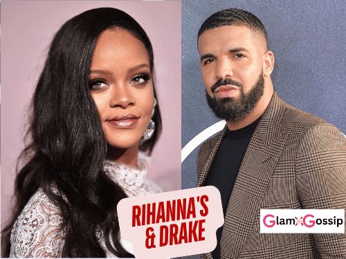 Rihanna and Drake appearing together on stage