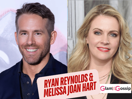 Ryan Reynolds and Melissa Joan Hart in an early photo