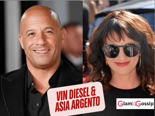 Vin Diesel photographed alongside Asia Argento