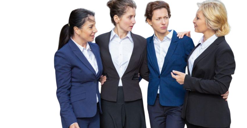 Close-up of accessories completing a professional smart outfit