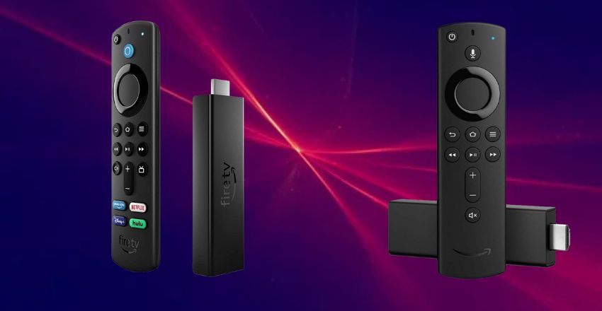 Amazon Fire TV Stick 4K and 4K Max compared side by side